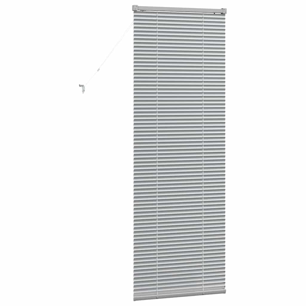 Venecijanski zastore Srebrno 175 x 65 cm Aluminij