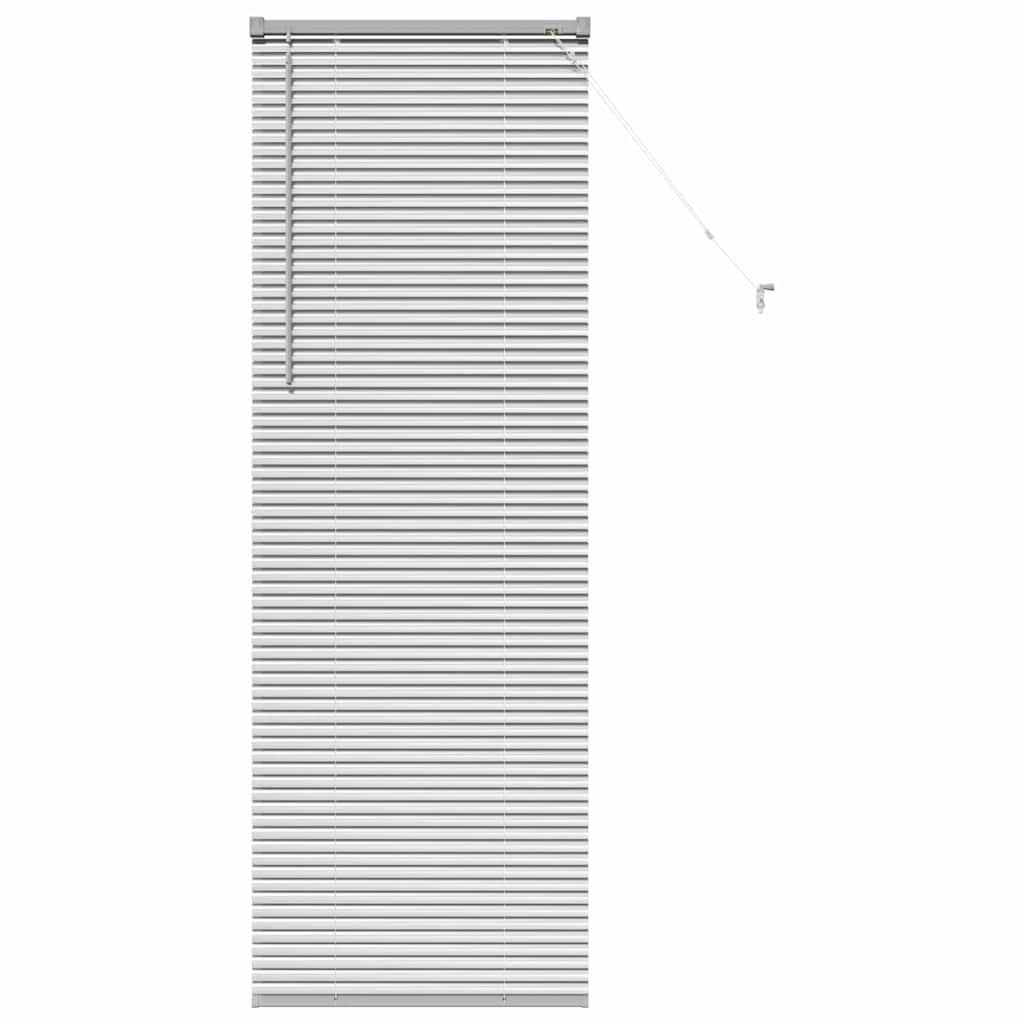 Venecijanski zastore Srebrno 175 x 65 cm Aluminij