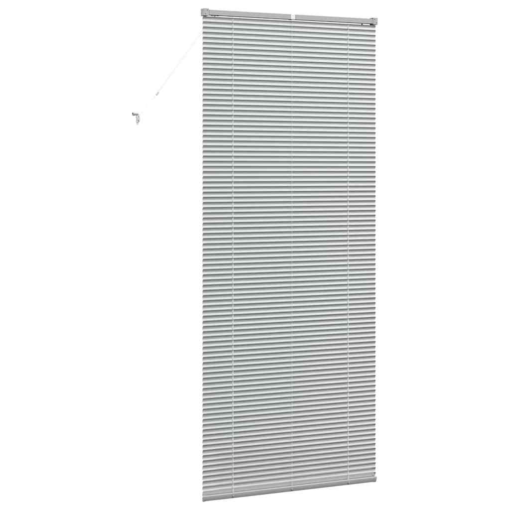 Venecijanski zastore Srebrno 220 x 95 cm Aluminij