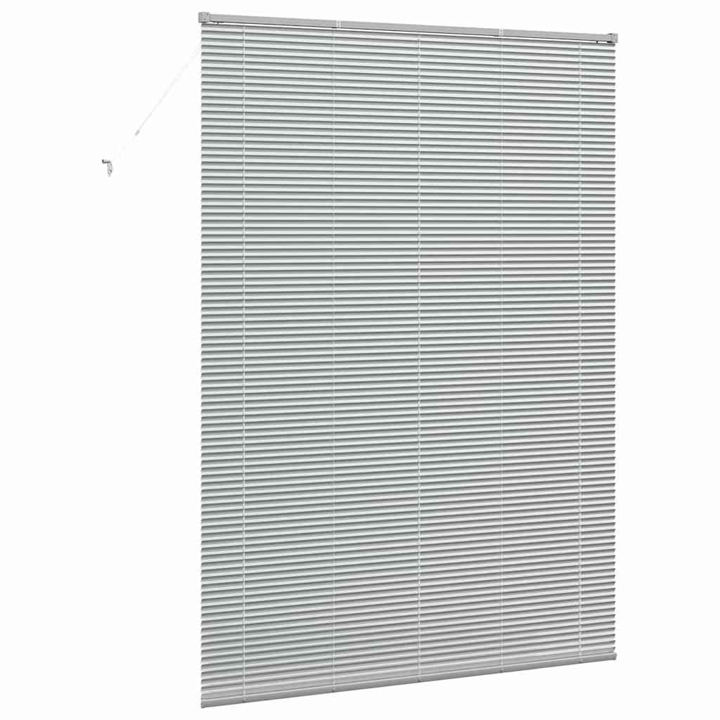 Venecijanski zastore Srebrno 220 x 155 cm Aluminij