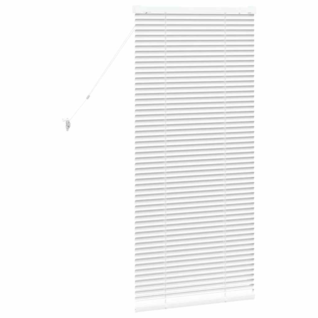 Venecijanski zastore Bijelo 130 x 60 cm Aluminij