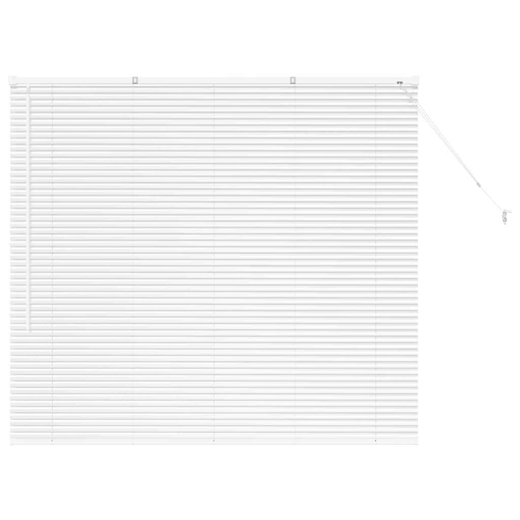 Venecijanski zastore Bijelo 130 x 140 cm Aluminij