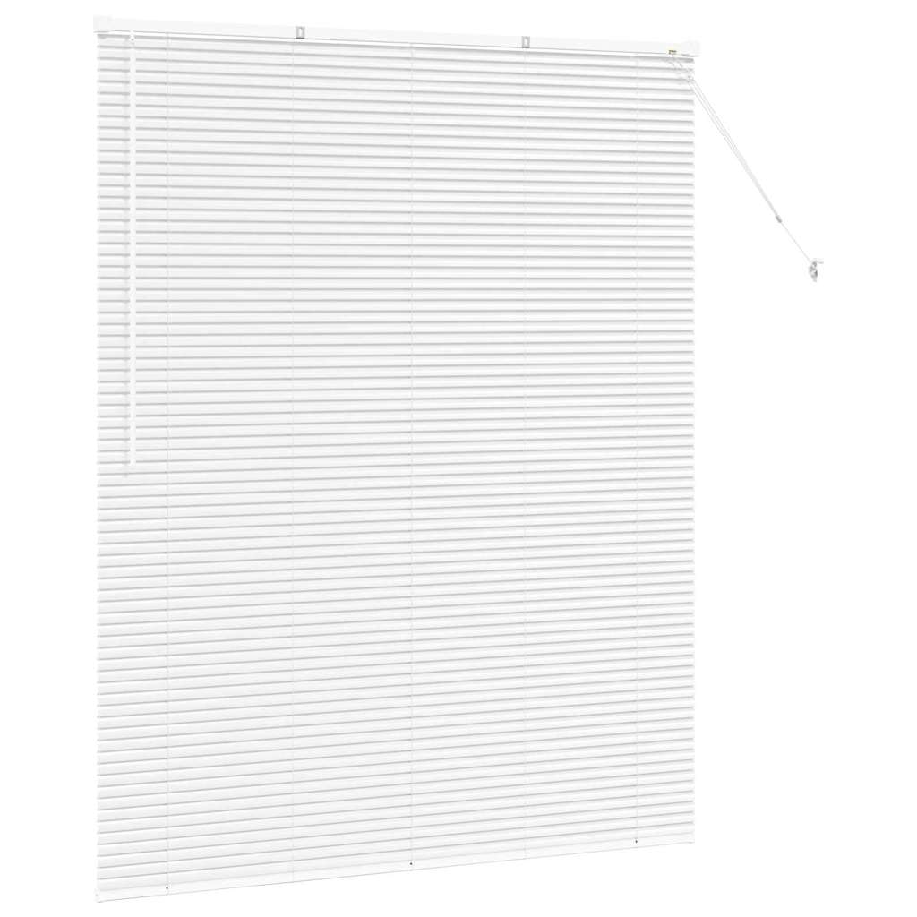 Venecijanski zastore Bijelo 175 x 140 cm Aluminij