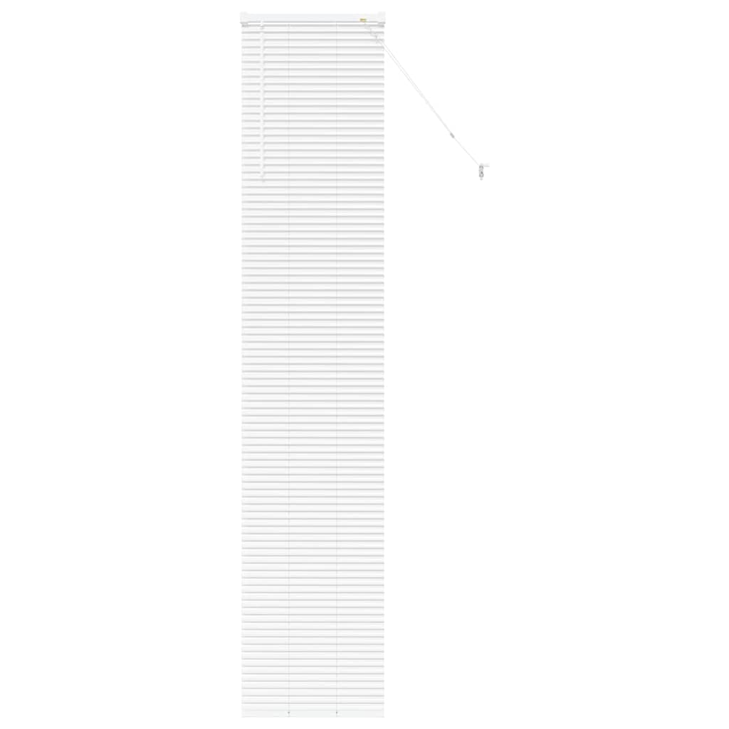 Venecijanski zastore Bijelo 220 x 40 cm Aluminij