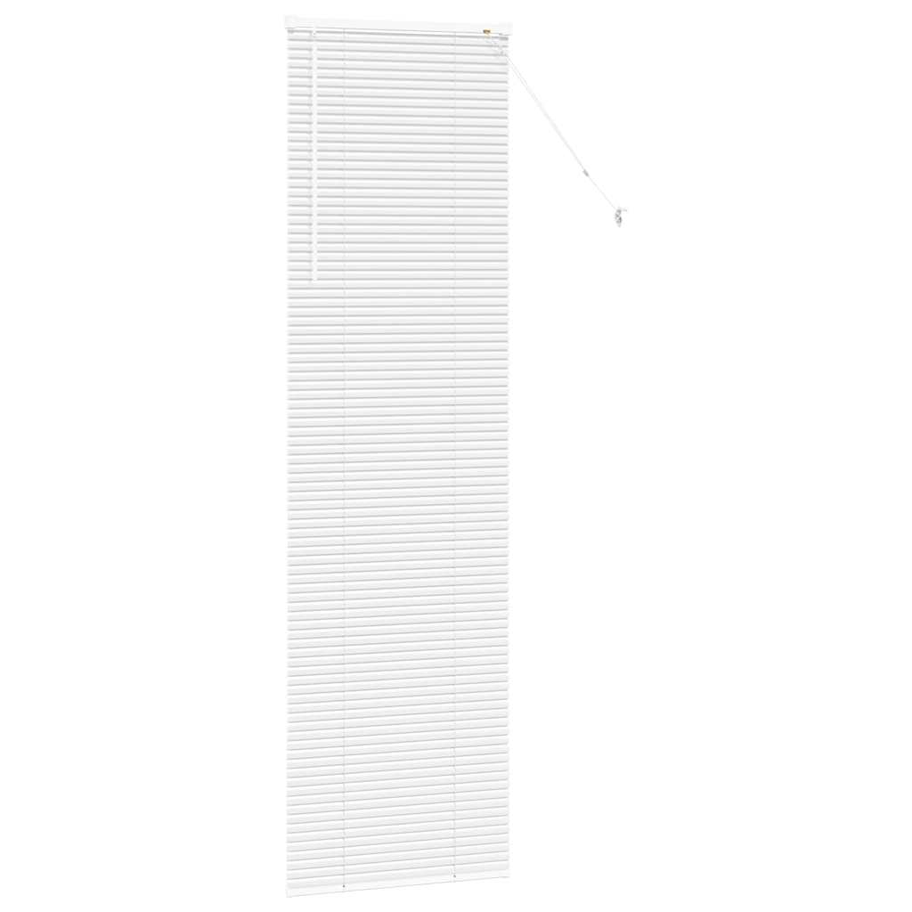 Venecijanski zastore Bijelo 220 x 55 cm Aluminij