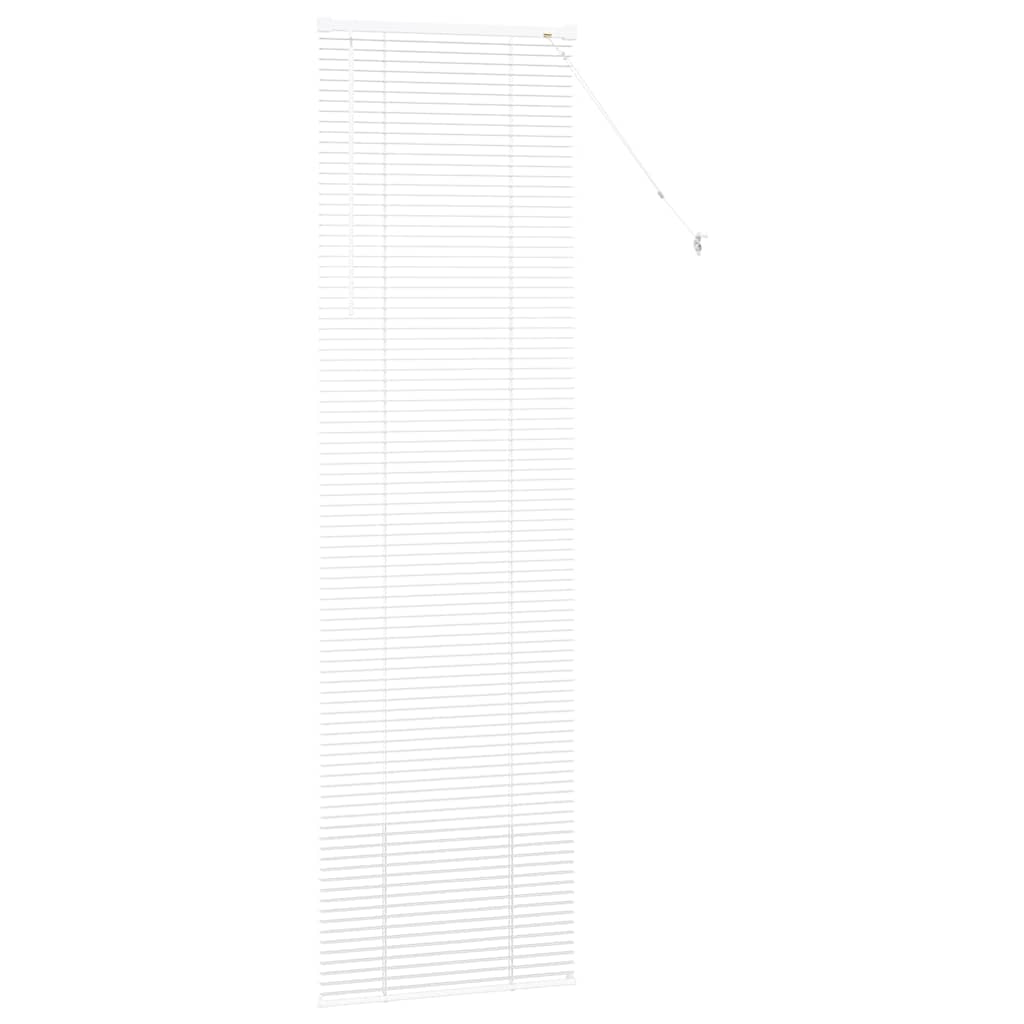 Venecijanski zastore Bijelo 220 x 55 cm Aluminij