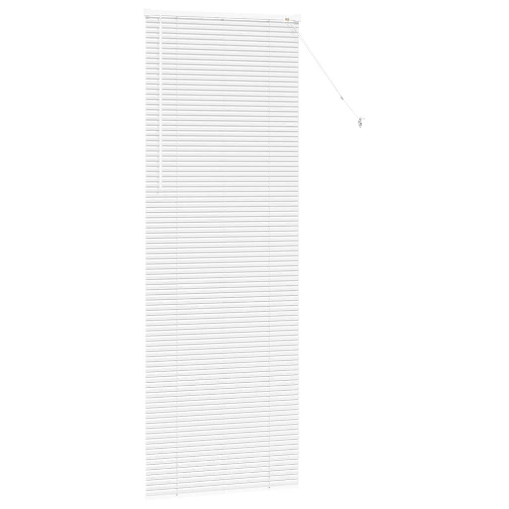 Venecijanski zastore Bijelo 220 x 80 cm Aluminij