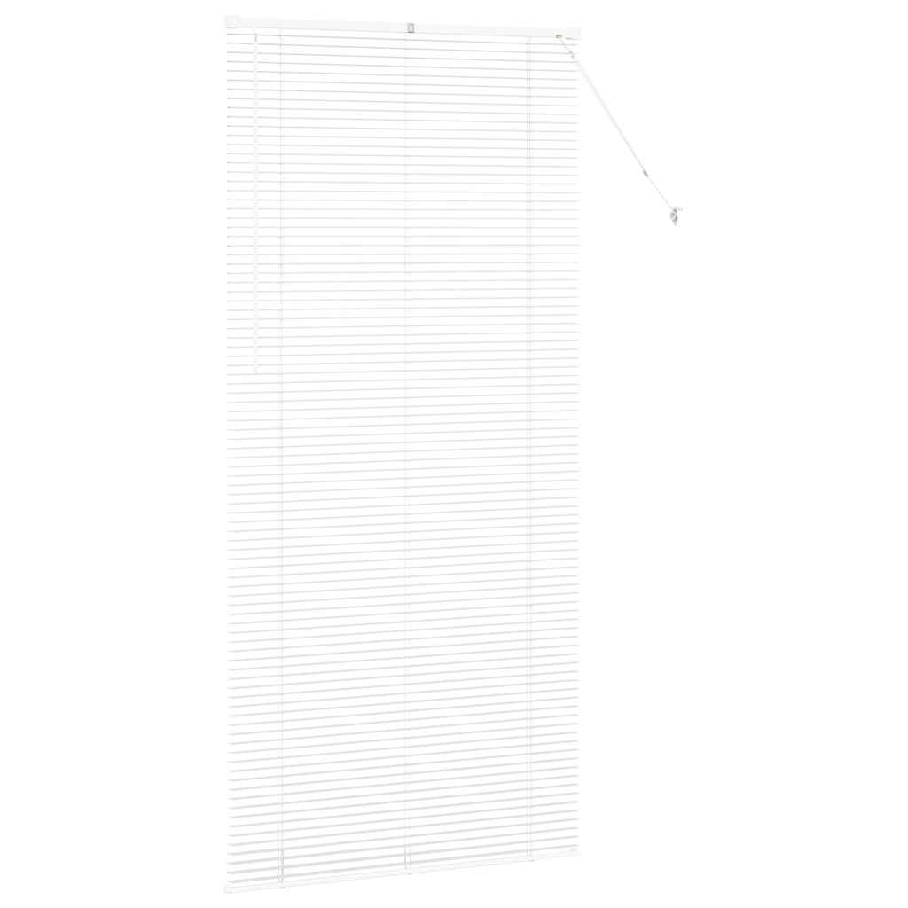 Venecijanski zastore Bijelo 220 x 100 cm Aluminij