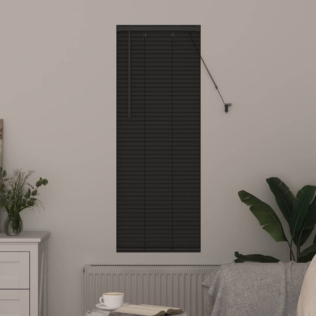 Venecijanski zastore Tamno siva 130 x 40 cm Aluminij
