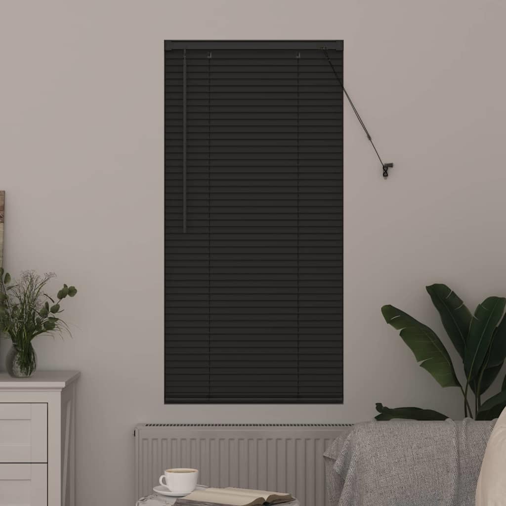 Venecijanski zastore Tamno siva 130 x 65 cm Aluminij