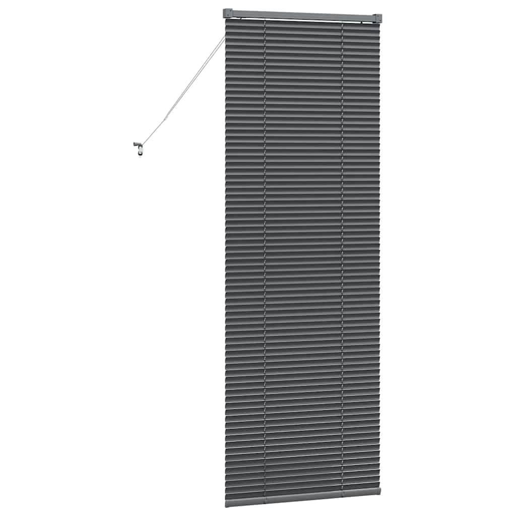 Venecijanski zastore Tamno siva 175 x 55 cm Aluminij