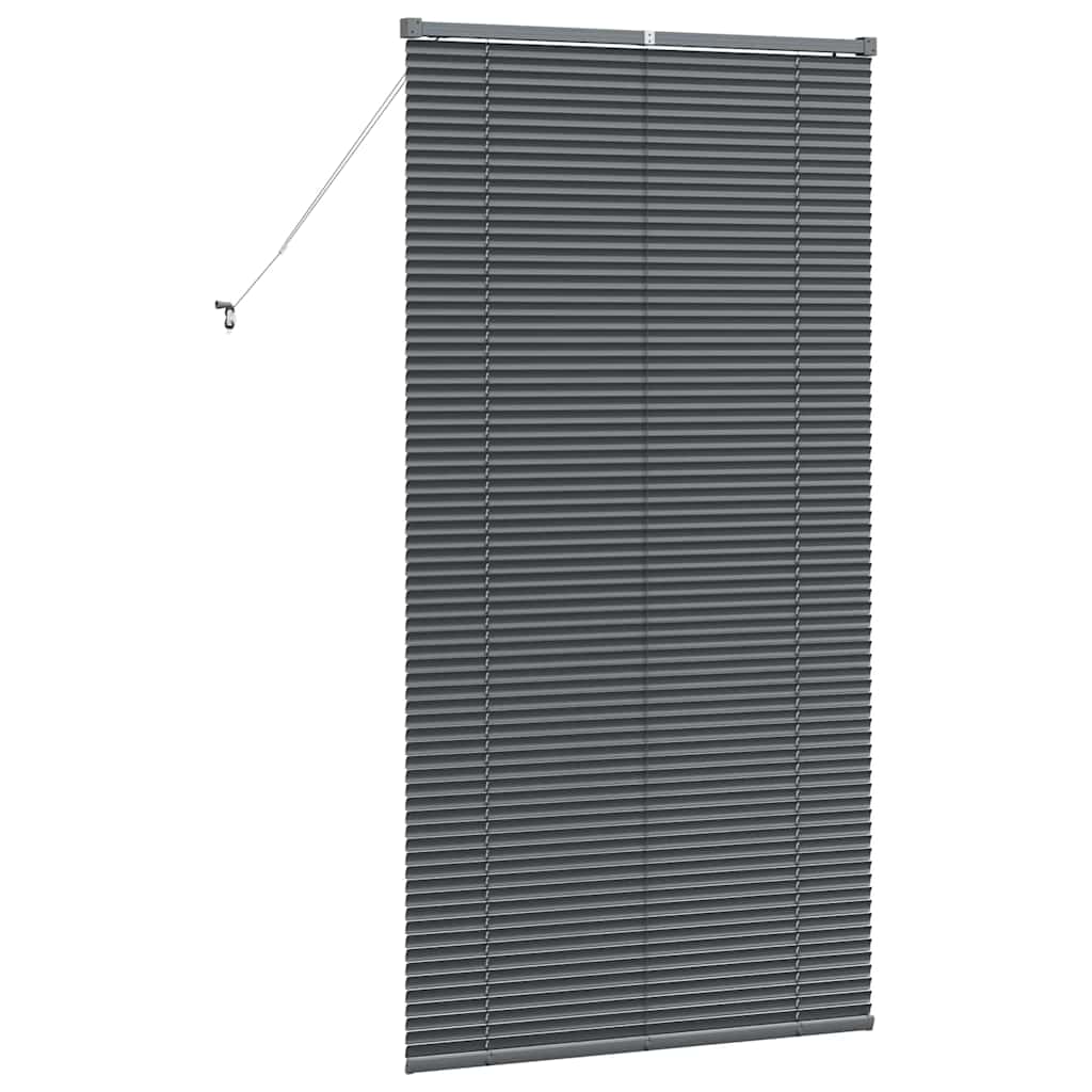 Venecijanski zastore Tamno siva 175 x 90 cm Aluminij