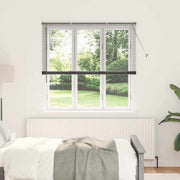 Venecijanski zastore Tamno siva 175 x 150 cm Aluminij