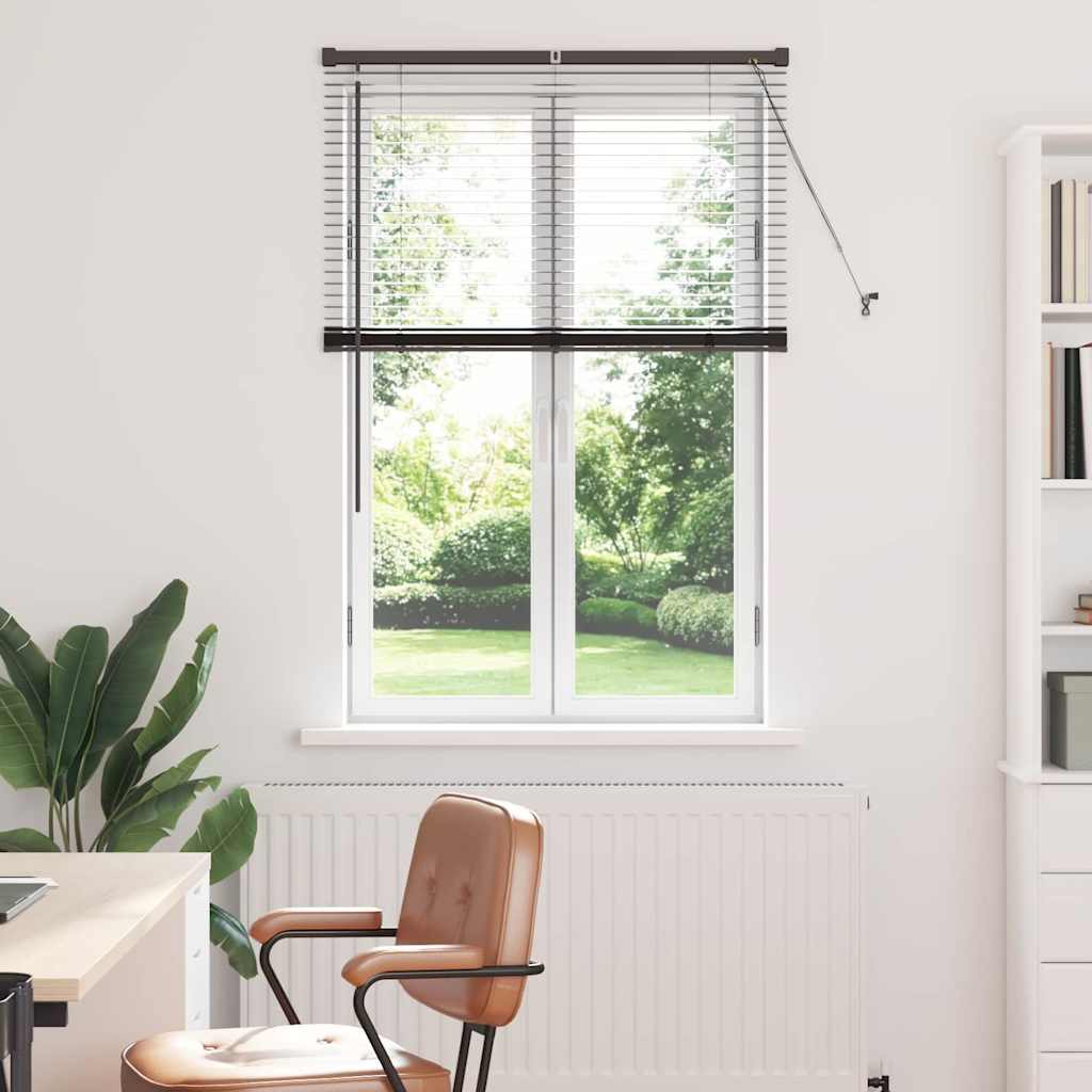 Venecijanski zastore Crna 130 x 95 cm Aluminij