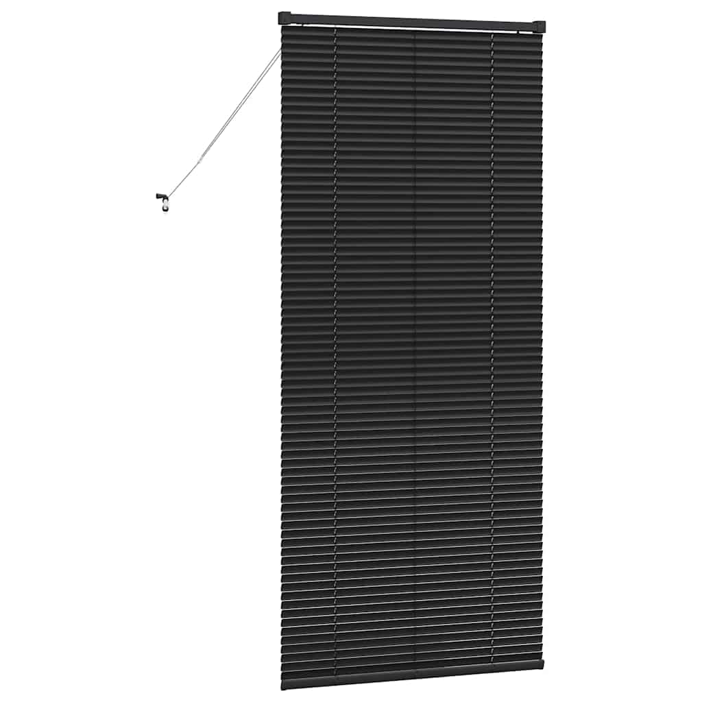 Venecijanski zastore Crna 175 x 80 cm Aluminij