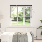 Venecijanski zastore Crna 175 x 145 cm Aluminij