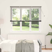Venecijanski zastore Crna 175 x 155 cm Aluminij