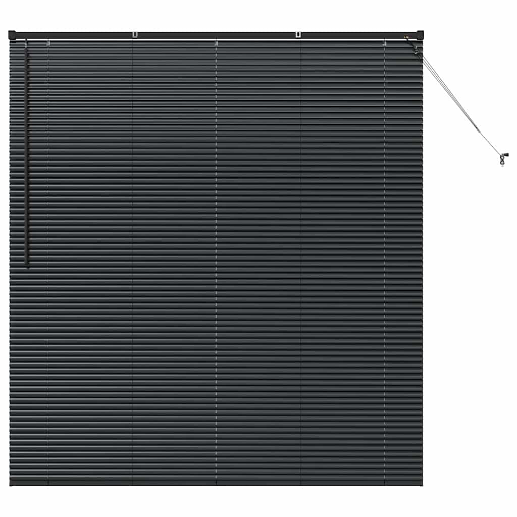 Venecijanski zastore Crna 175 x 160 cm Aluminij