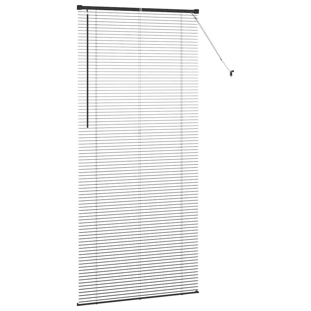Venecijanski zastore Crna 220 x 105 cm Aluminij