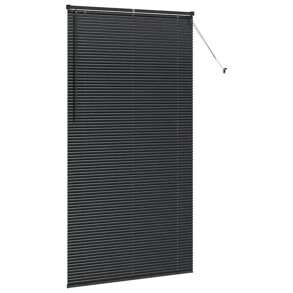 Venecijanski zastore Crna 220 x 110 cm Aluminij