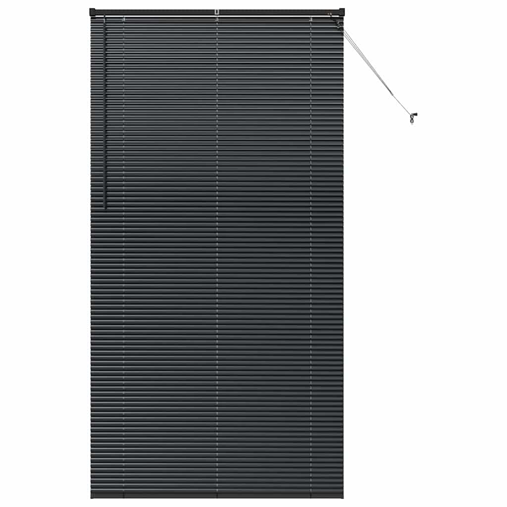 Venecijanski zastore Crna 220 x 110 cm Aluminij