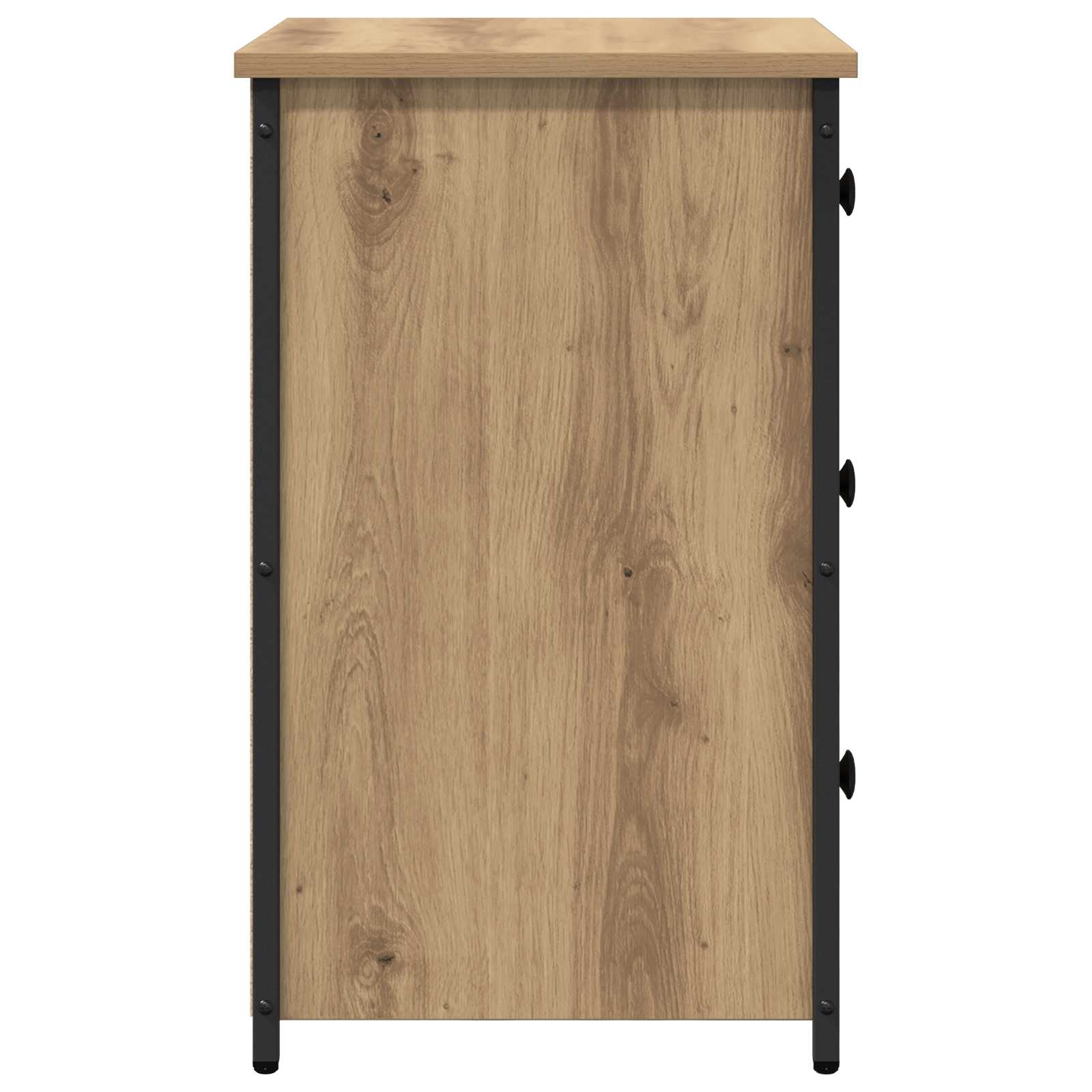Noćni ormar Smeđa 40 x 36 x 60 cm Čvrsto drvo iz reciklaže