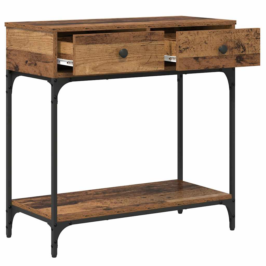 Konzolna stolica Staro drvo 75 x 34,5 x 75 cm Konstruirano drvo