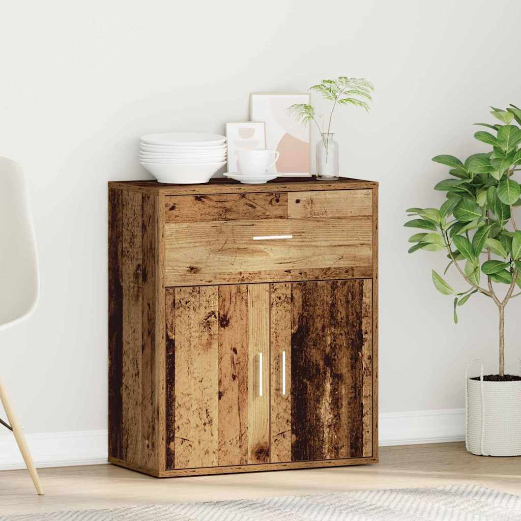Kreveta s ladicama Staro drvo 60 x 31 x 70 cm Konstruirano drvo