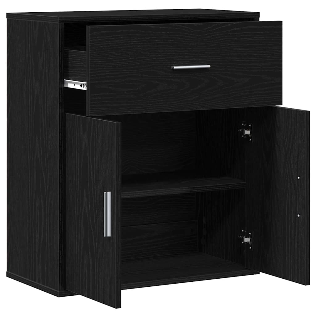 Kreveta s ladicama Crni hrast 60 x 31 x 70 cm Konstruirano drvo