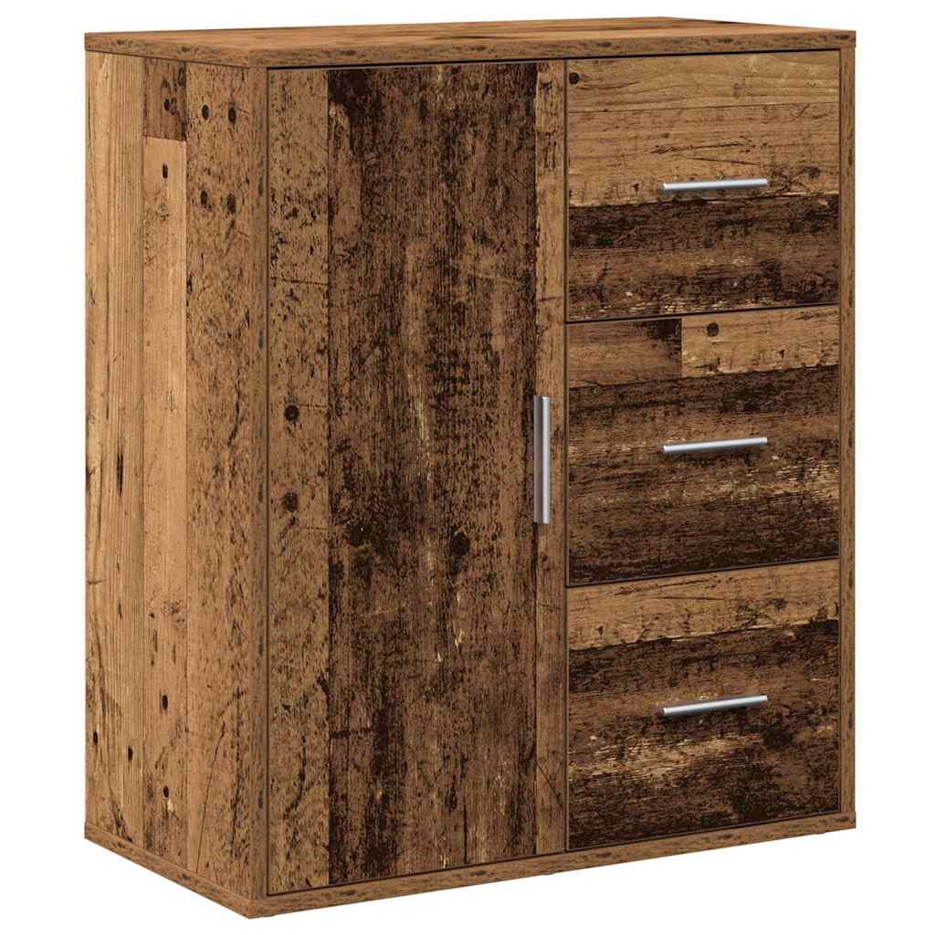 Kreveta s ladicama Staro drvo 60 x 31 x 70 cm Konstruirano drvo
