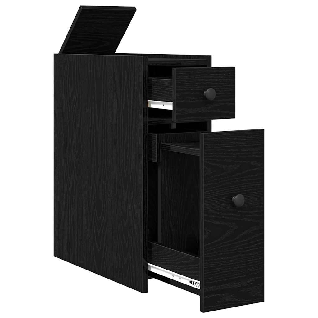 Set namještaja za kupaonicu Zidne Crni hrast 80 x 18 x 60 cm
