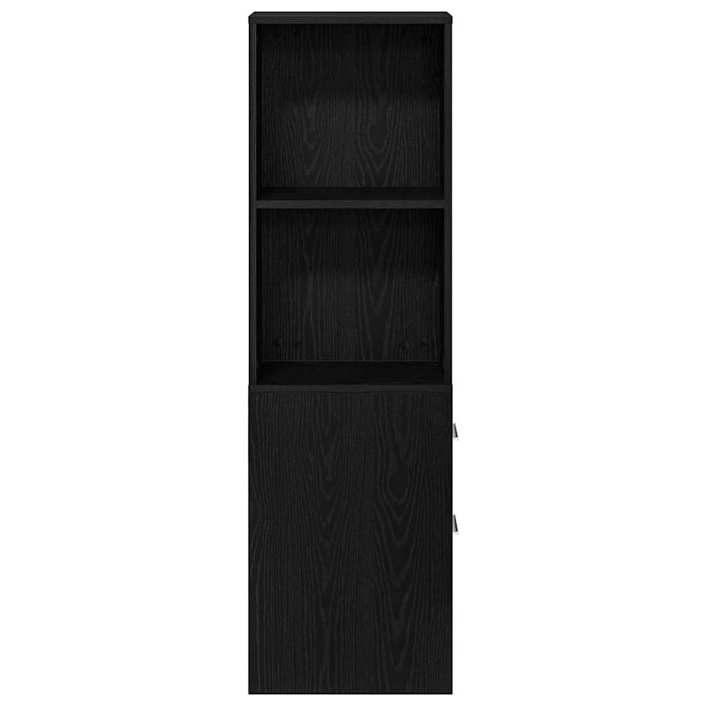 Set namještaja za kupaonicu Zidne Crni hrast 22 x 41 x 135 cm
