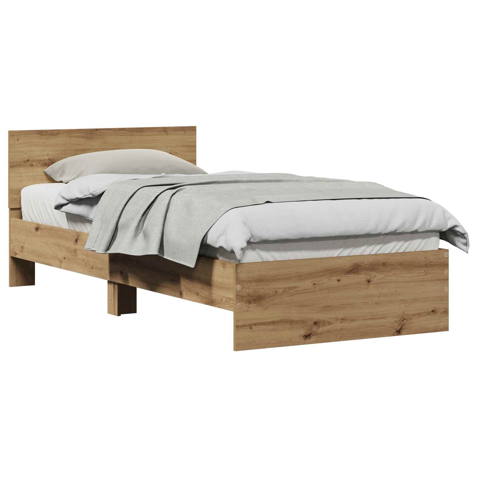 Krevetna konstrukcija Zidne Umjetnički hrast 75 x 190 cm