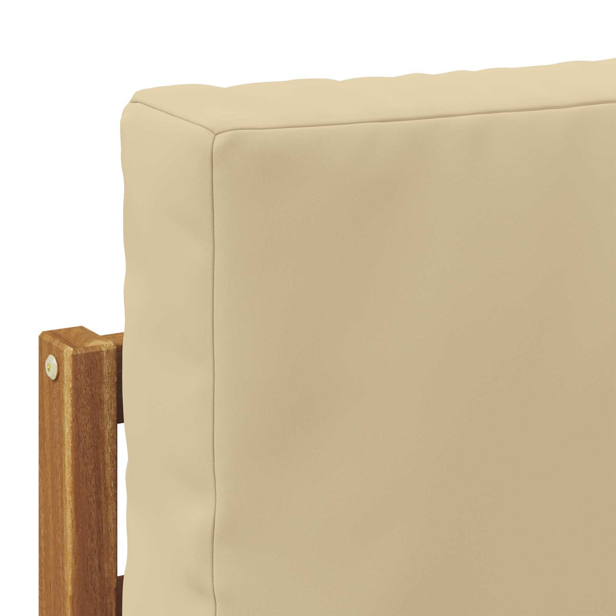 Set vanjskih sofa 4 kom. Prirodna i bež Poliester