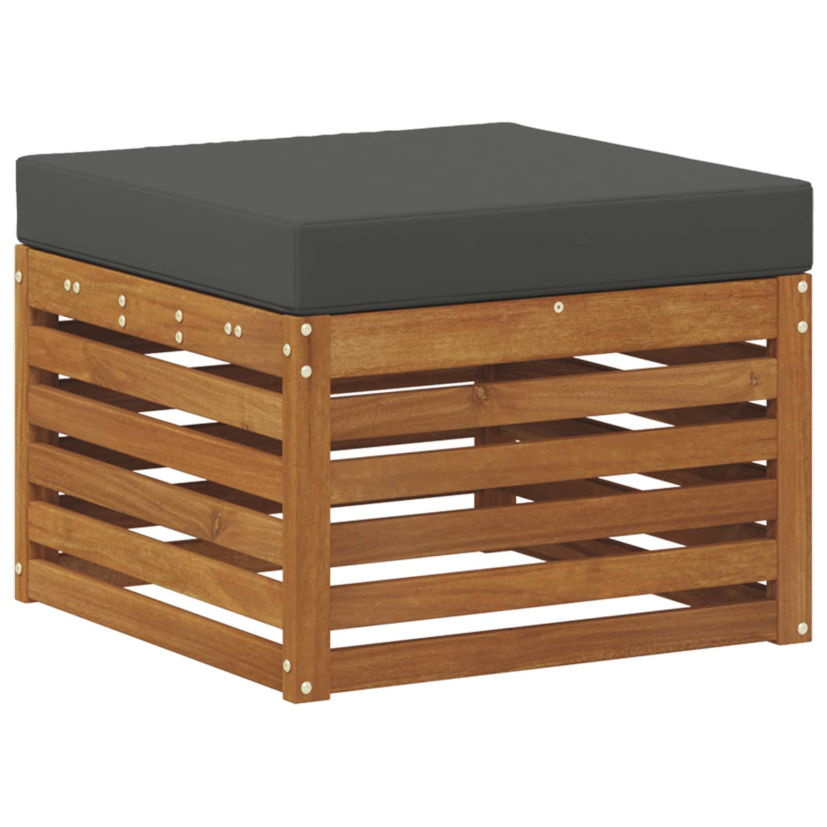 Set vanjskih sofa 9 kom. Prirodna i antracit