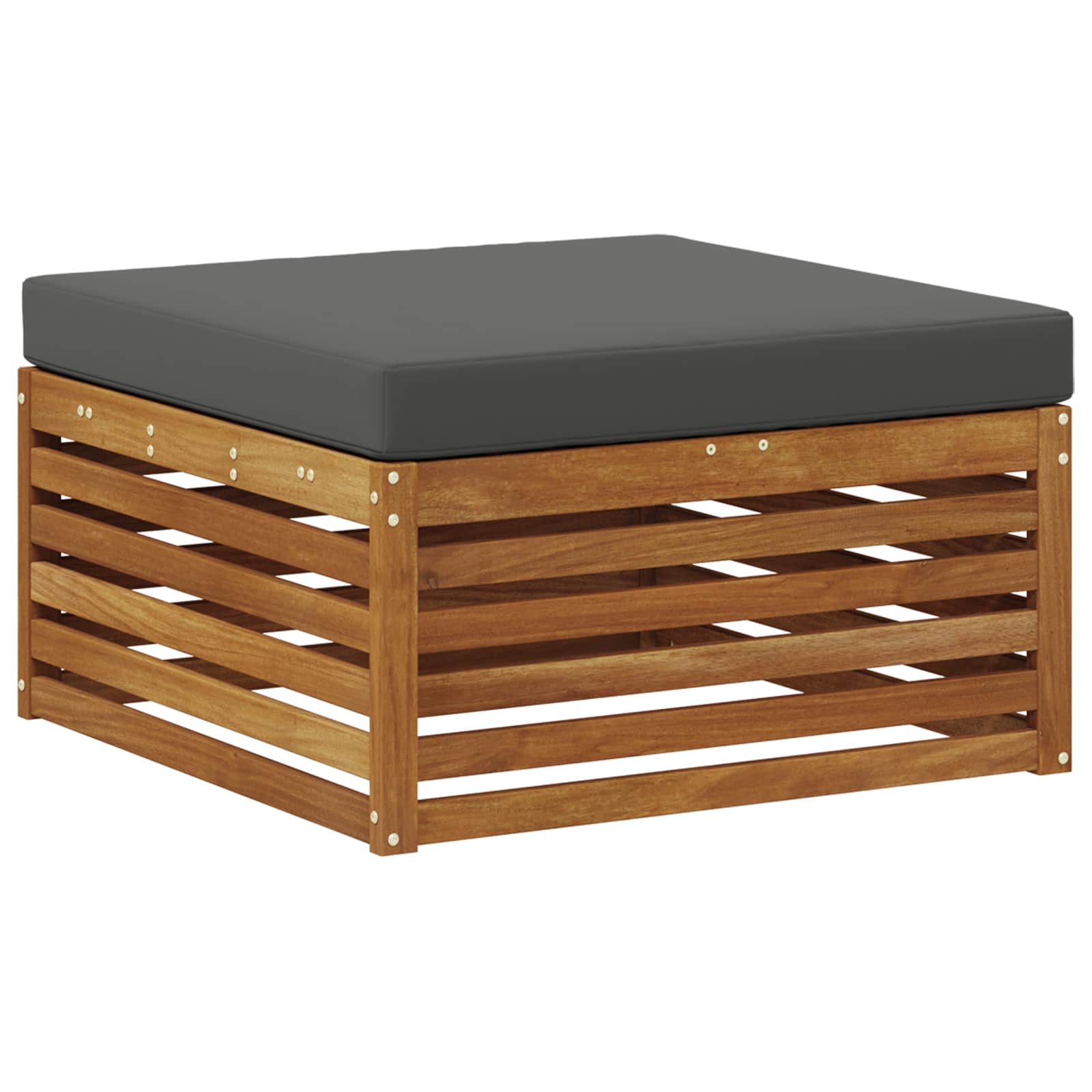 Set vanjskih sofa 8 kom. Prirodna i antracit