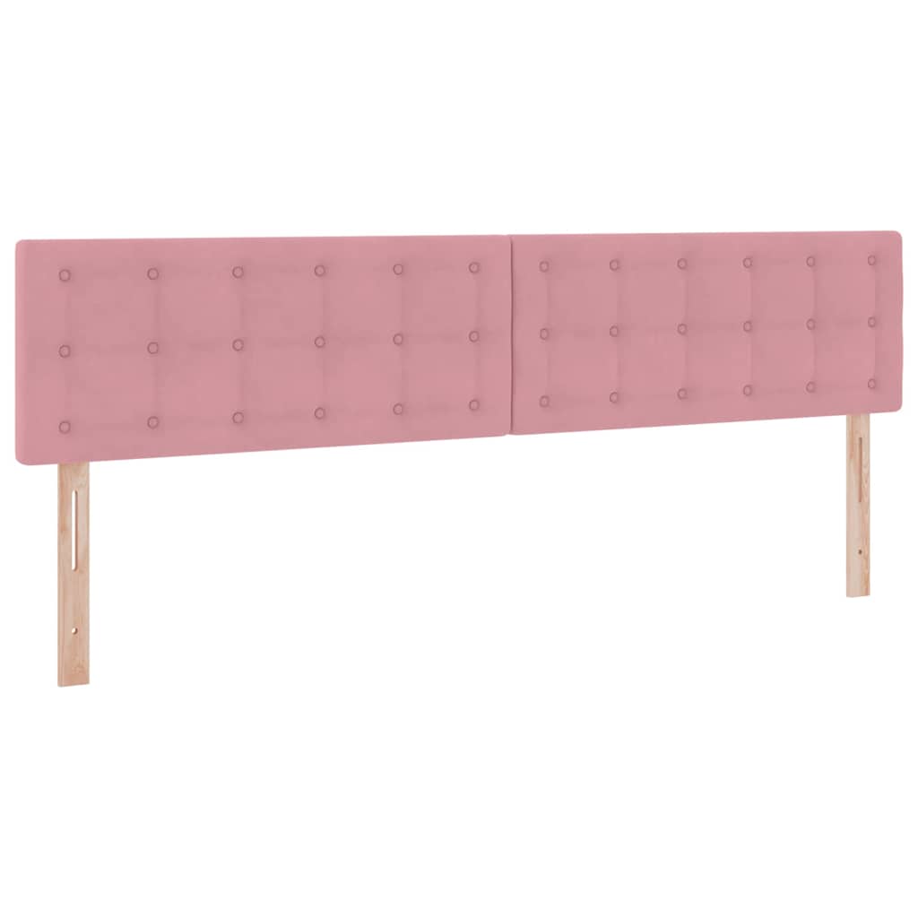 Krevet s od storage s madracem Ružičasta 200 x 200 cm Baršun