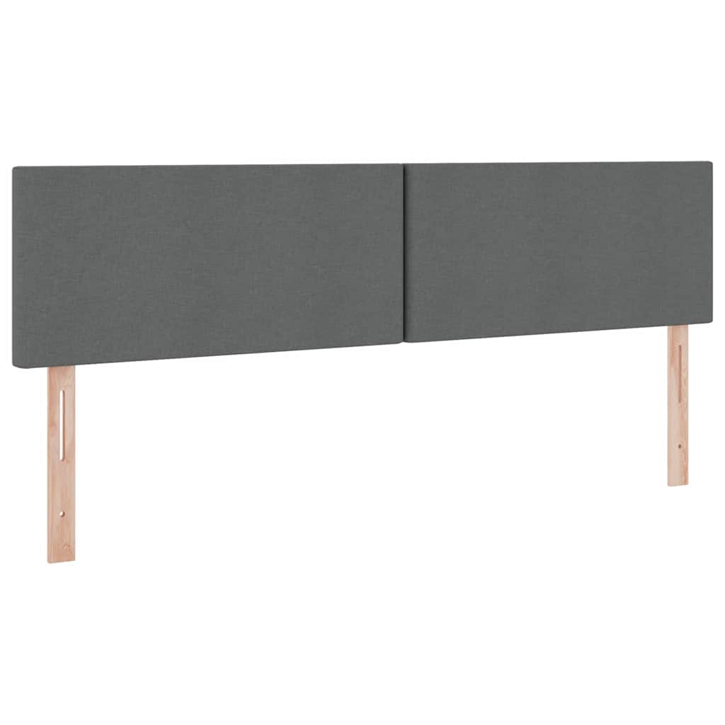 Krevet s od storage Tamno siva 200 x 200 cm Lažna koža