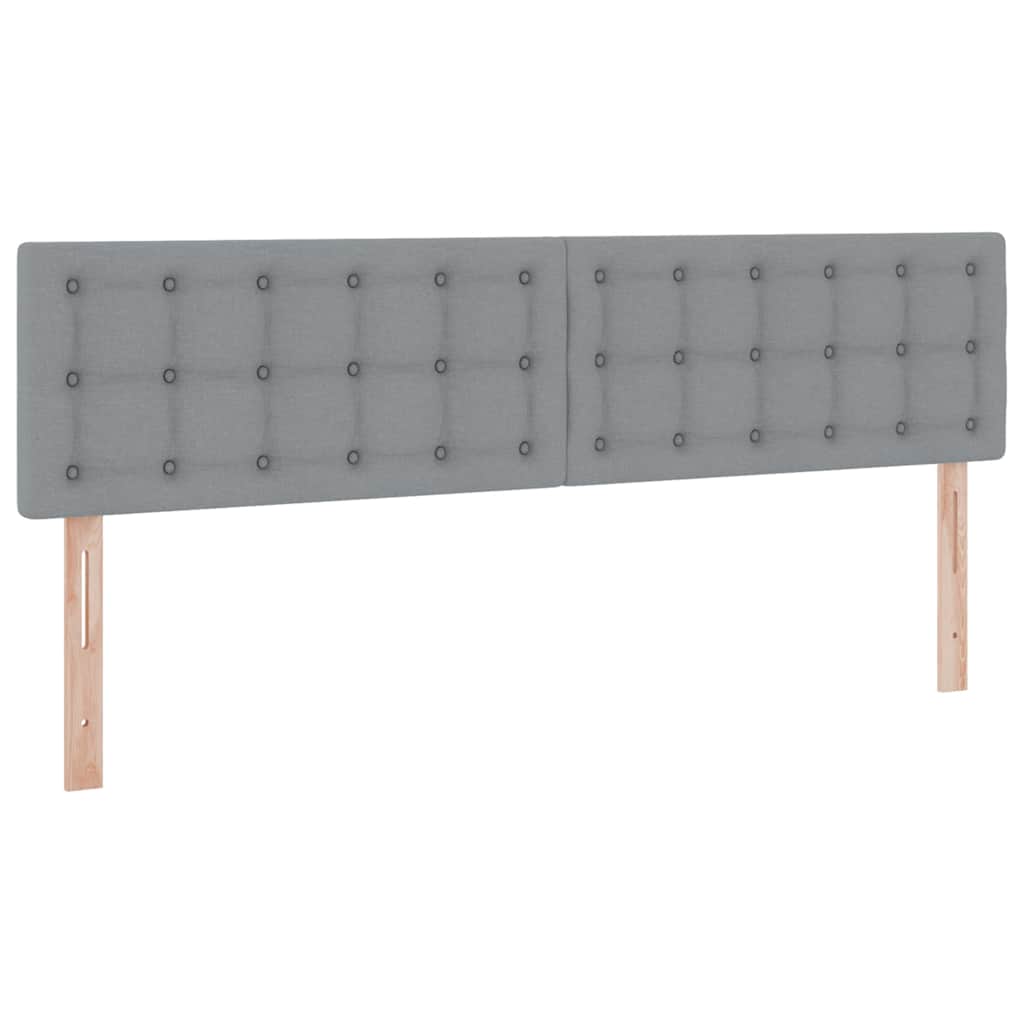Krevet s od storage Svijetlo siva 180 x 200 cm Lažna koža