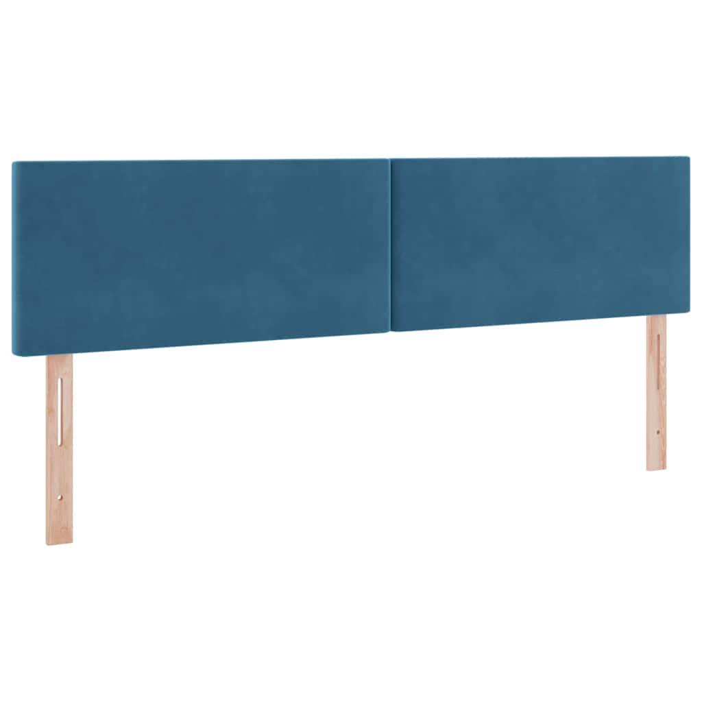 Krevet s od storage s madracem Tamno plava 100 x 200 cm