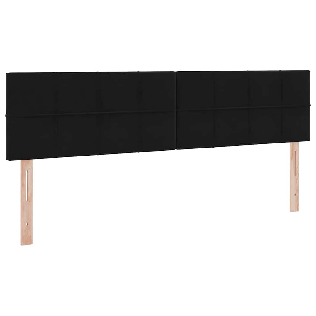 Krevet s od storage s madracem s uzglavljem Crna 100 x 200 cm