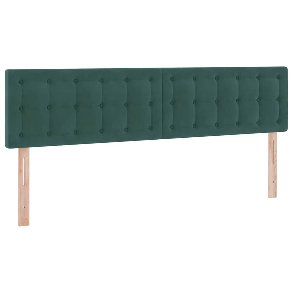 Krevet s od storage s madracem Tamnozelena 100 x 200 cm