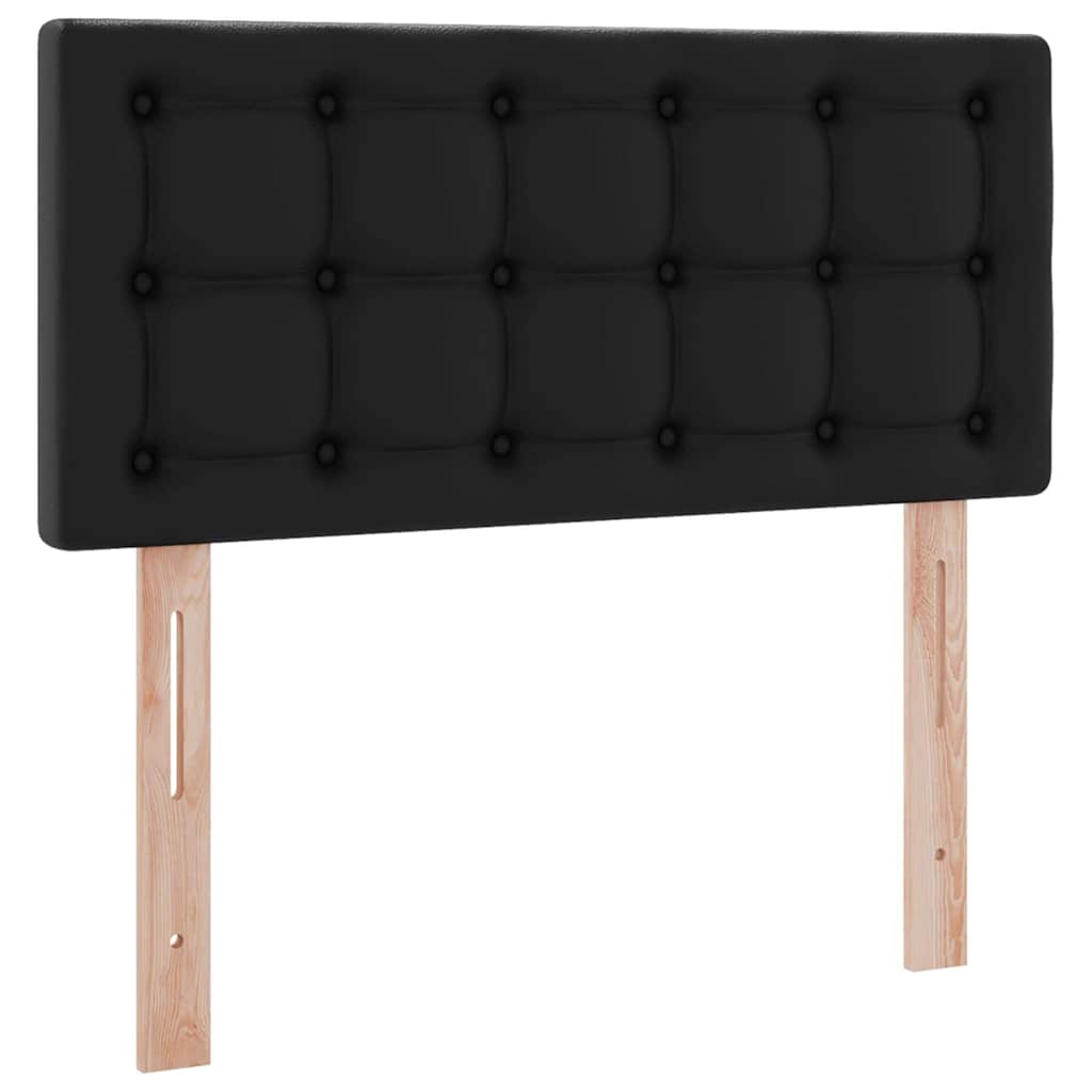 Krevet s prostorom za pohranu s LED-om Crna 100 x 200 cm