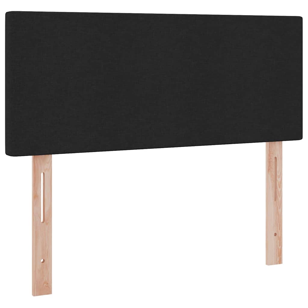 Krevet s prostorom za pohranu s LED-om Crna 120 x 190 cm