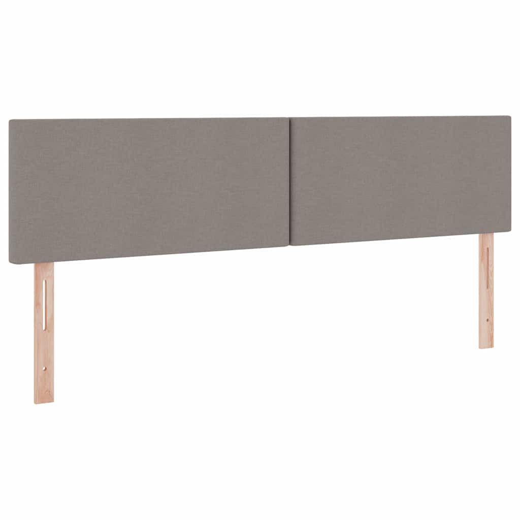 Krevet s prostorom za pohranu s LED-om Sivo-smeđa 180 x 200 cm