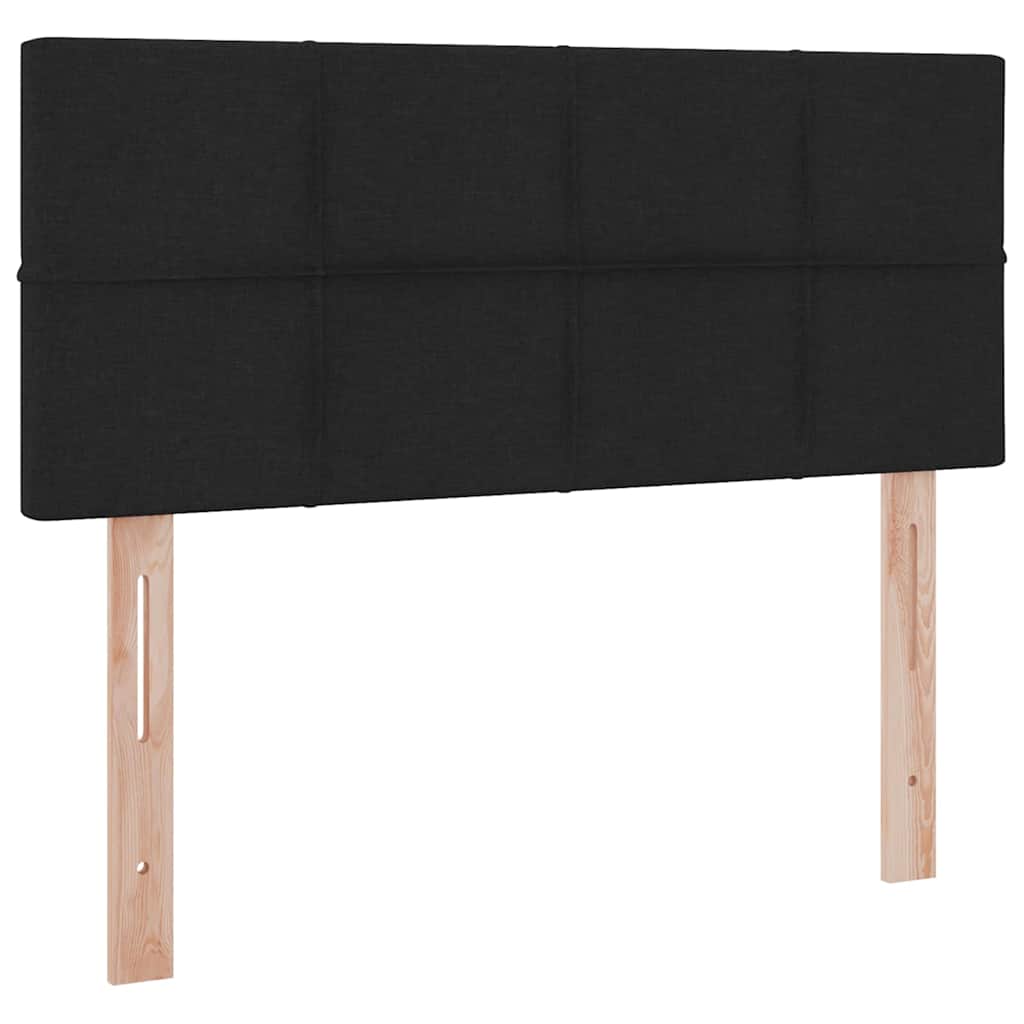Krevet s prostorom za pohranu s LED-om Crna 120 x 200 cm