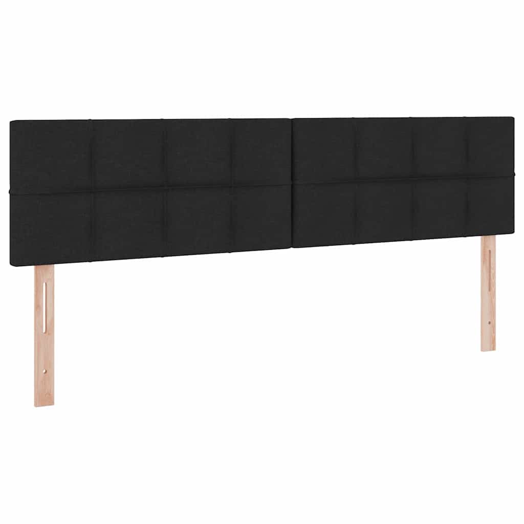 Krevet s prostorom za pohranu s LED-om Crna 180 x 200 cm
