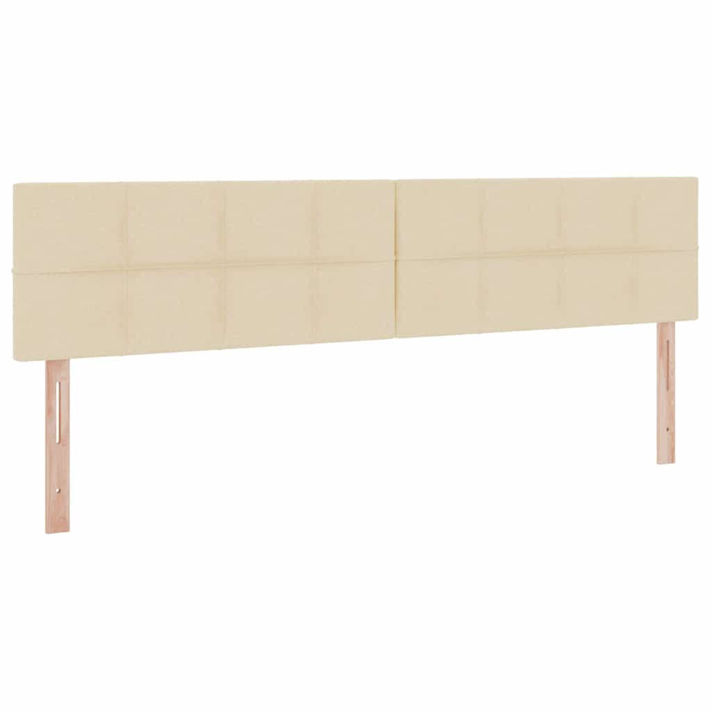 Krevet s prostorom za pohranu s LED-om Krema 200 x 200 cm