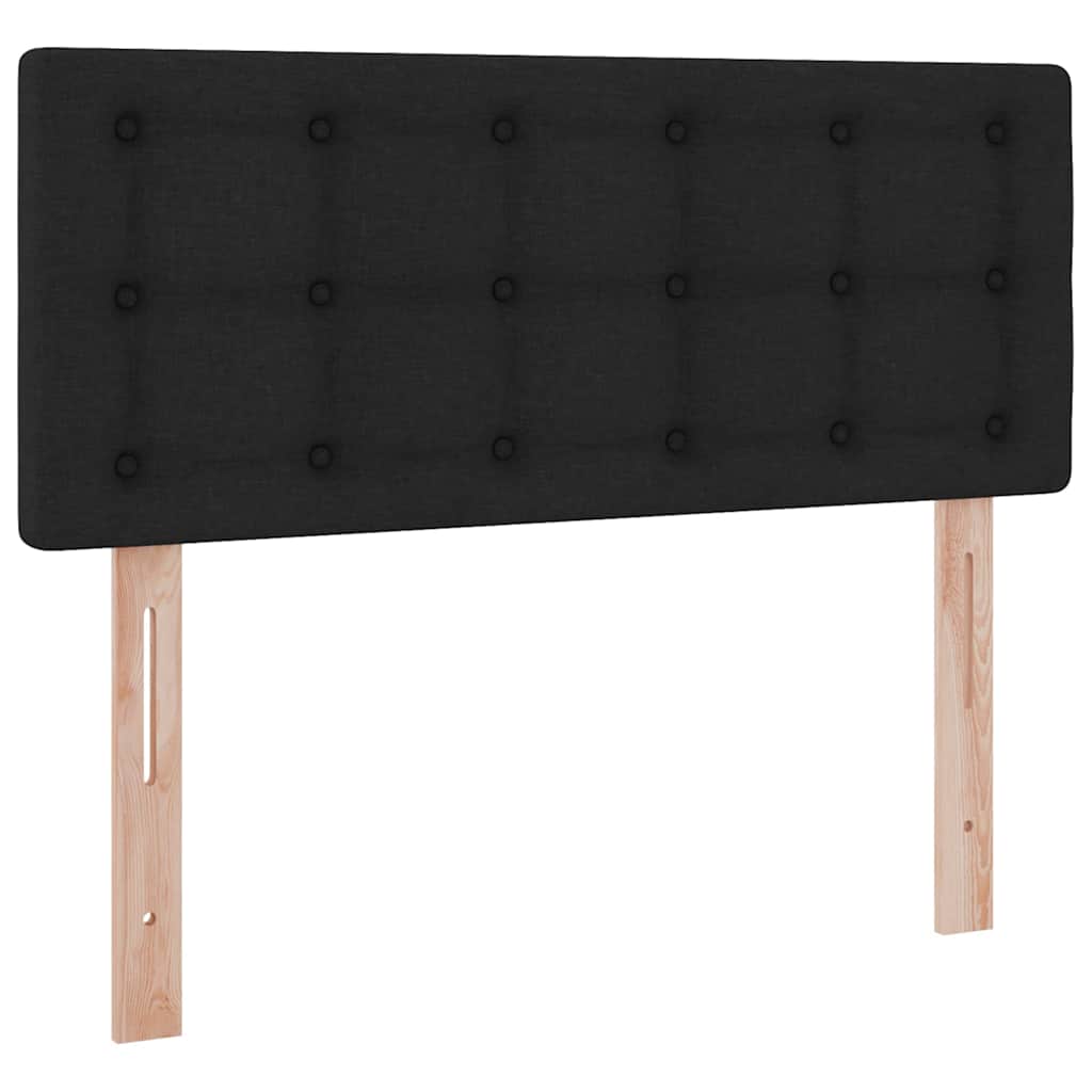 Krevet s prostorom za pohranu s LED-om Crna 120 x 190 cm