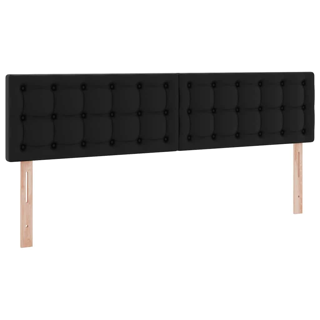 Krevet s prostorom za pohranu s LED-om Crna 180 x 200 cm